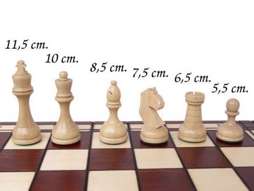 Holzprodukte Spiel, Schach Schachspiel Tournament Staunton No 8 Holz Neu