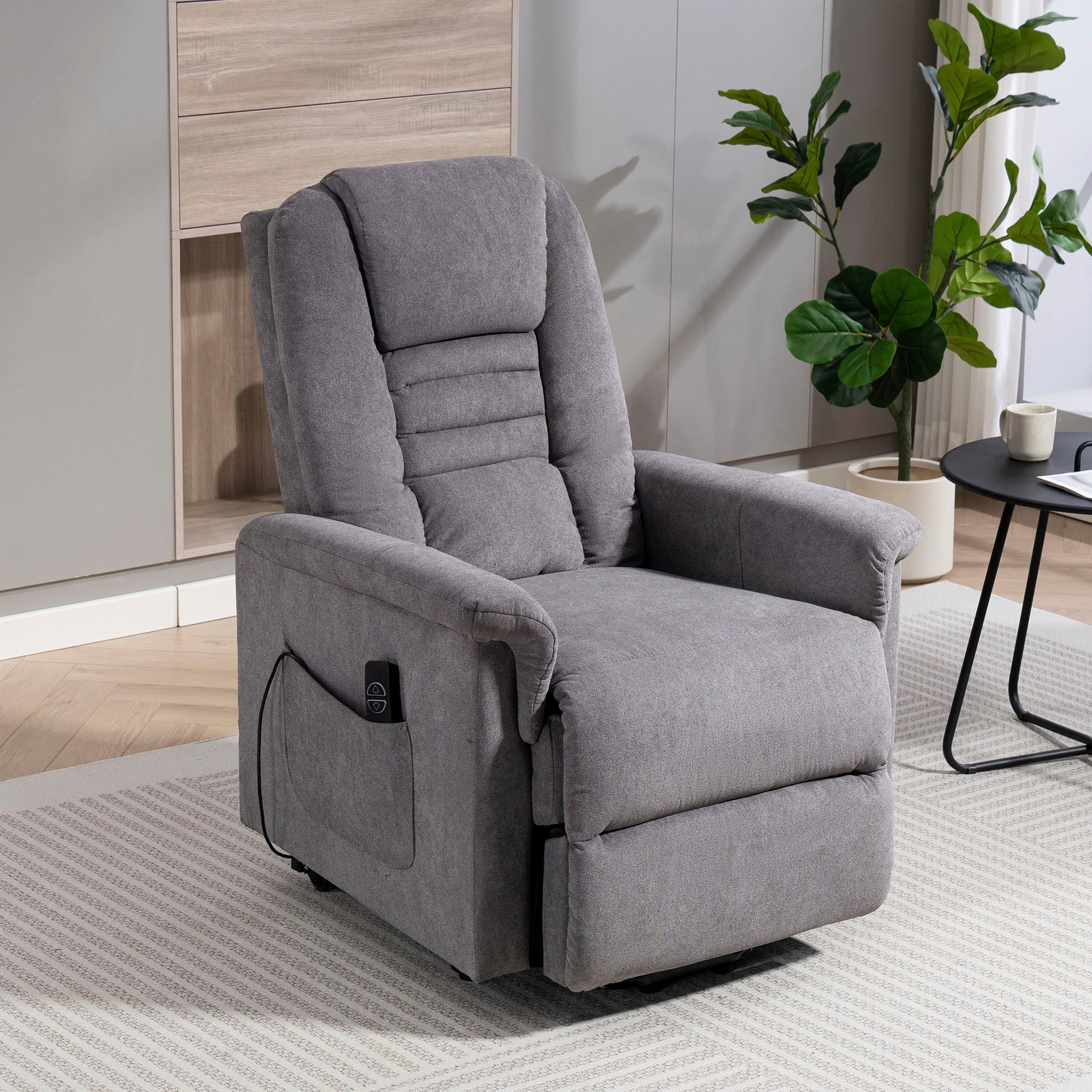 Duo Collection TV-Sessel Granada mit elektrischer Aufstehhilfe, Relaxfunktion und Taschenfederkern mit Stahlwellenunterfederung