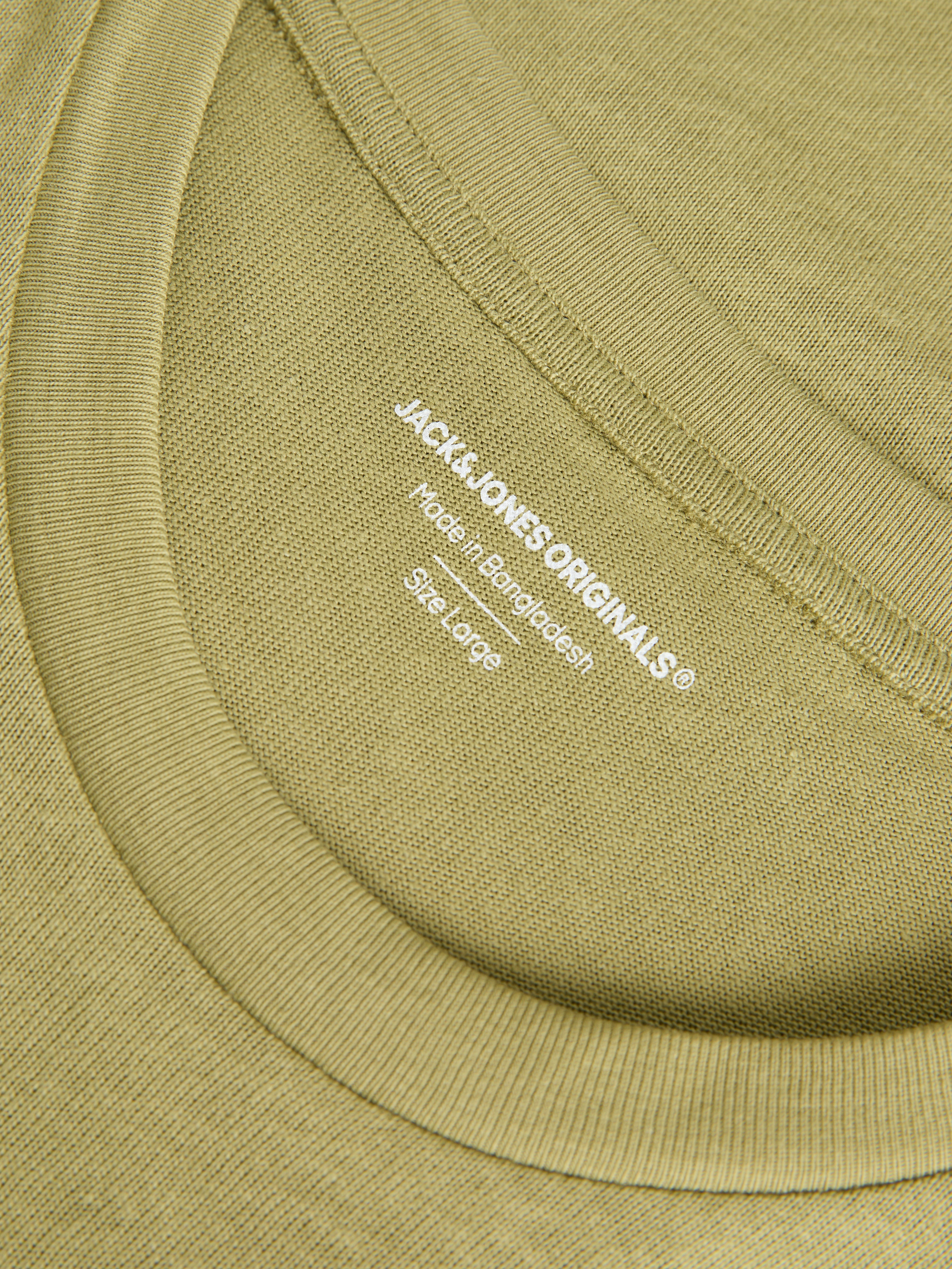 Jack & Jones T-Shirt JORALMERIA BOLD BRANDING TEE SS CN mit Logo Druck