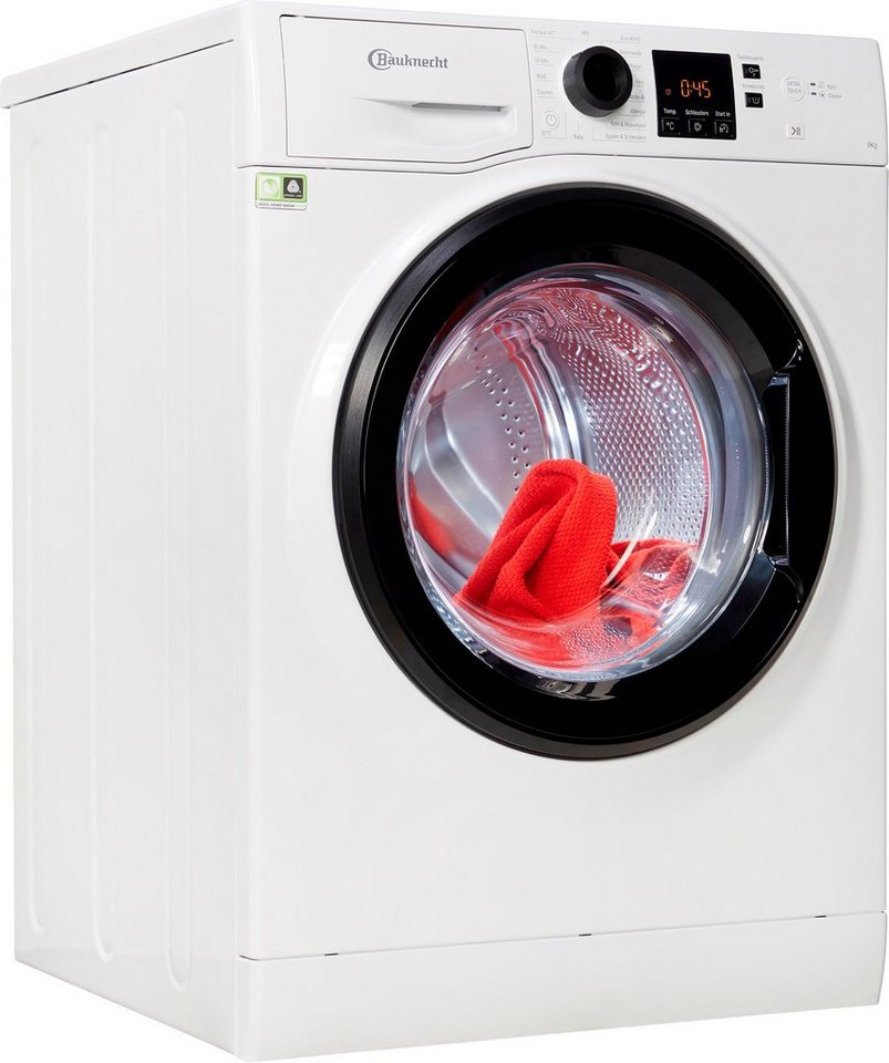 BAUKNECHT Waschmaschine WAP 919 n, 9 kg, 1400 U/min