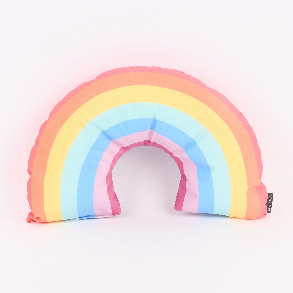 Magma Heimtex Dekokissen Magma Deko Formkissen Regenbogen bunt 35x50cm, pflegeleicht