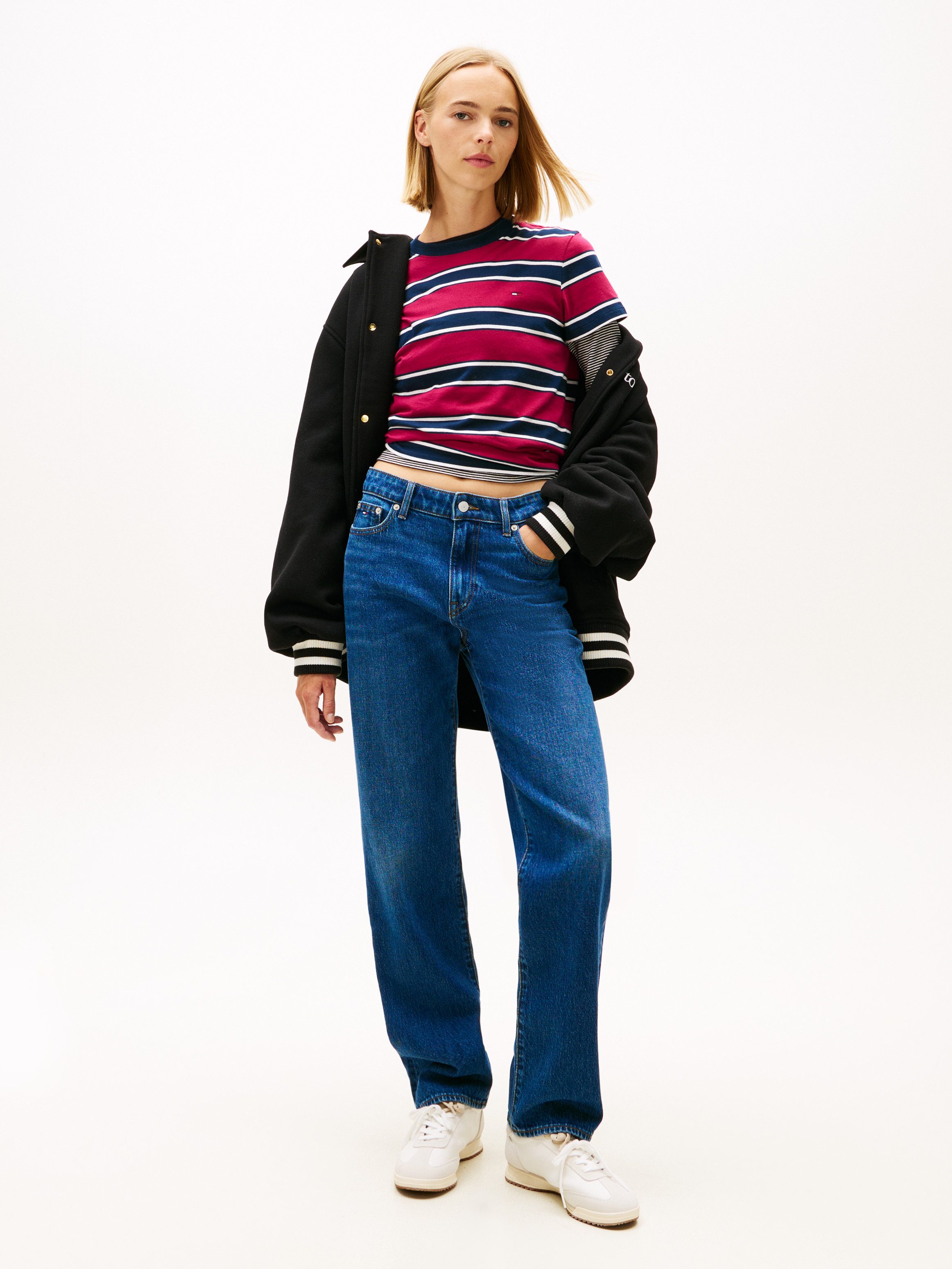 Tommy Jeans Straight-Jeans KIRA MR SLIM STR