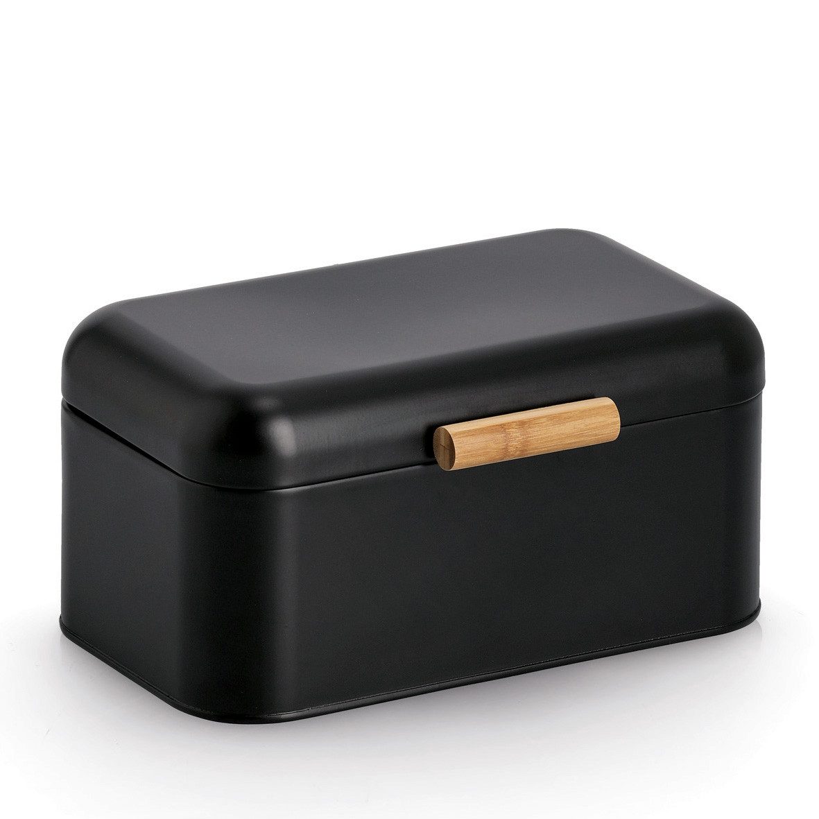 Zeller Present Brotkasten Brotbox, Metall/Bambus, Bambus, Stahl, (1-tlg), ca. 30,5x20,5x15 cm