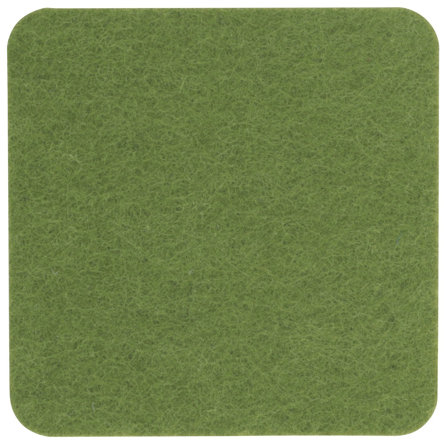 BIASTO Getränkeuntersetzer Eckiger Filz-Untersetzer, quadratisch 15x15cm, Olive, Zubehör für Gläser, Vasen, Tassen, Teller, Tische, Gläser, Weingläser, Cocktails, Flaschen, Schalen, Tischdeko, Blumentopf, Inhalt: jeweils 1 Stück, einfach Mix mischen und Wunschkombination bestellen.