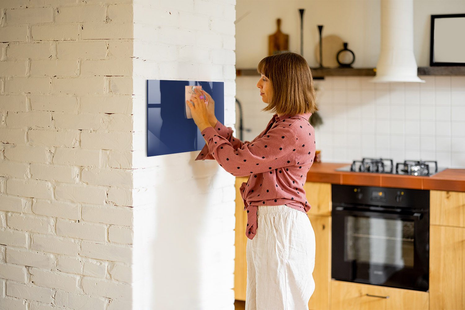 Tulup Magnettafel Glas-Notiztafel Memoboard mit Magneten, günstig online kaufen