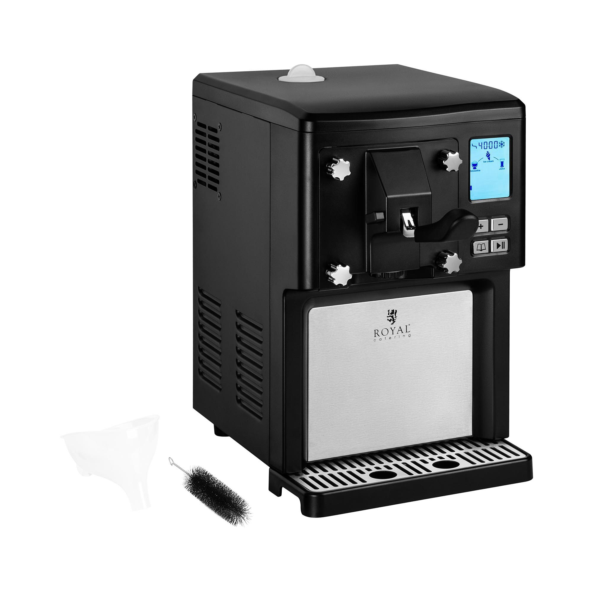 Royal Catering Eismaschine Softeismaschine 1,5 l Profi Frozen Yogurt Sorbet Soft Ice 200 W, 200 W