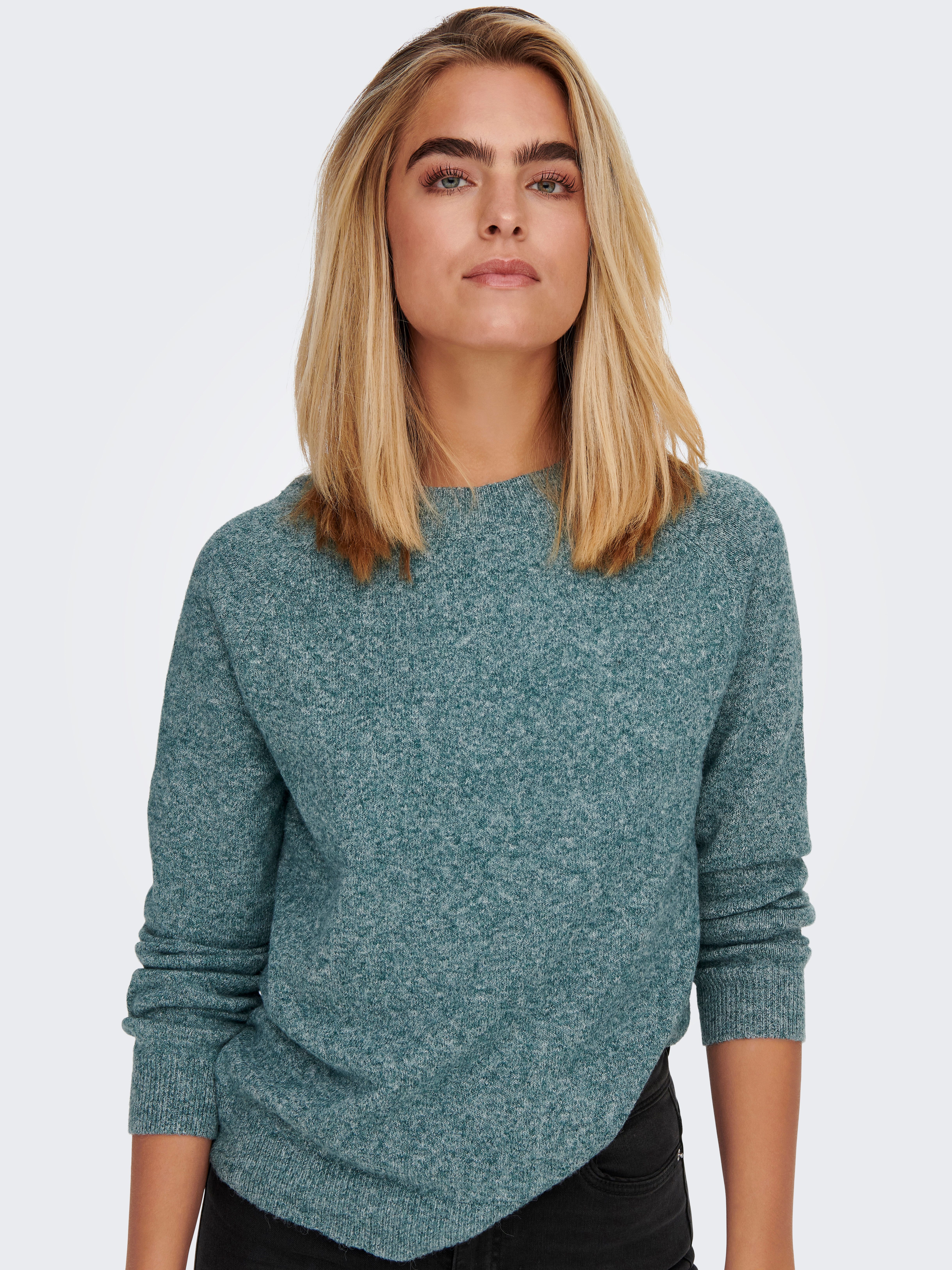 ONLY Rundhalspullover ONLRICA LIFE L/S PULLOVER günstig online kaufen