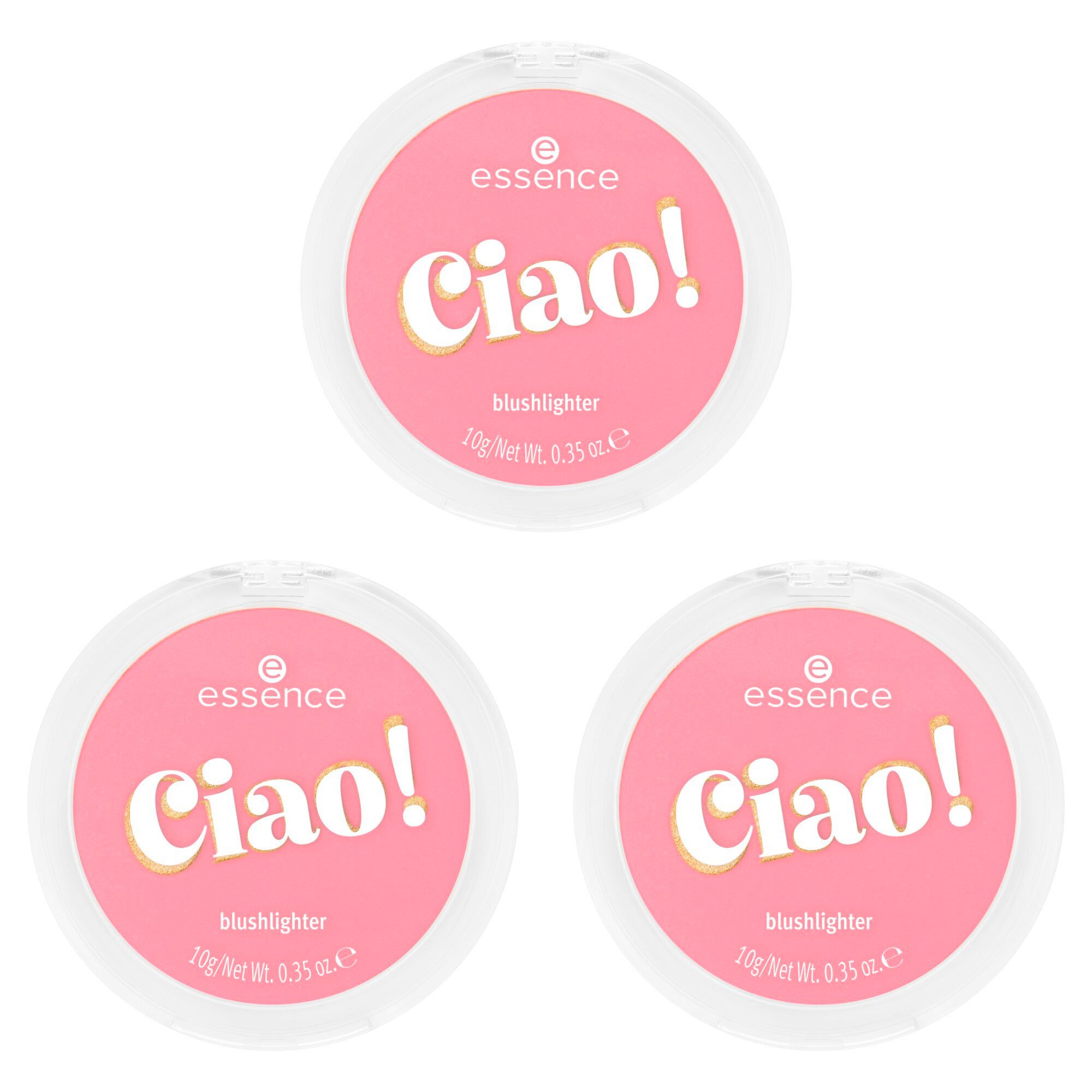 Essence Rouge Ciao! blushlighter, 3-tlg.
