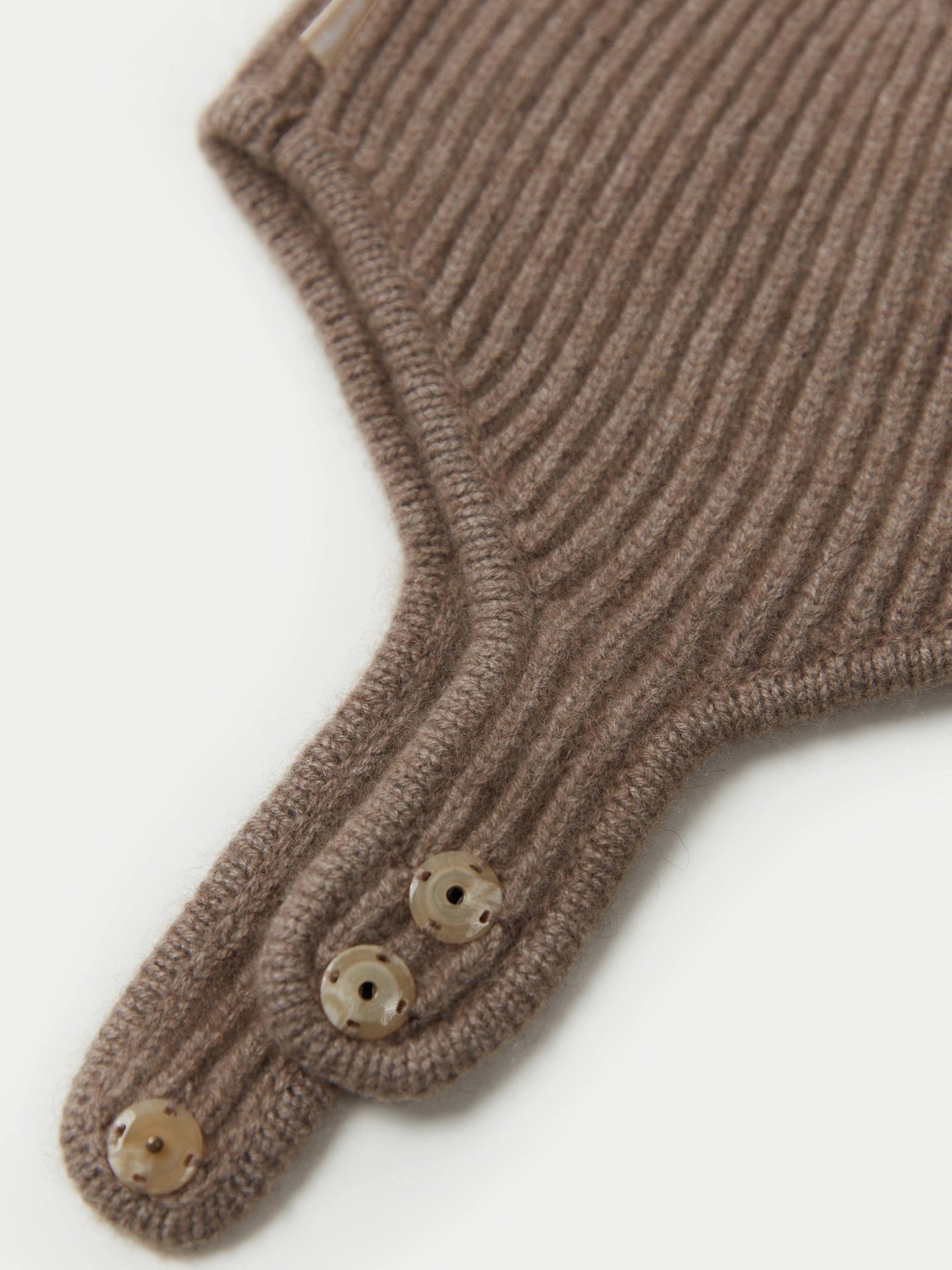GOBI Cashmere Beanie Gestrickte Kaschmir Aviator-Mütze