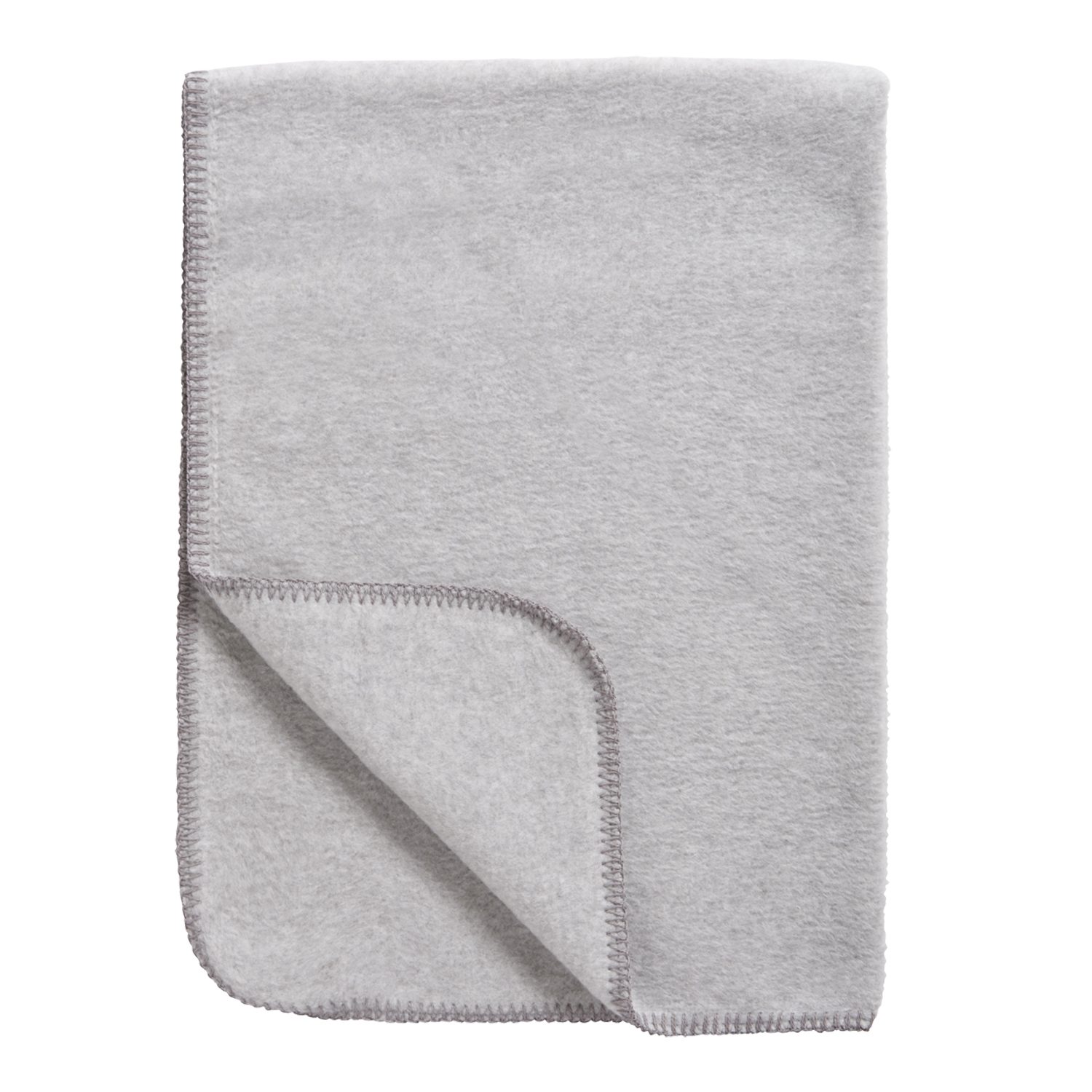 Babydecke Grey Melange, Meyco Baby, 75x100cm günstig online kaufen