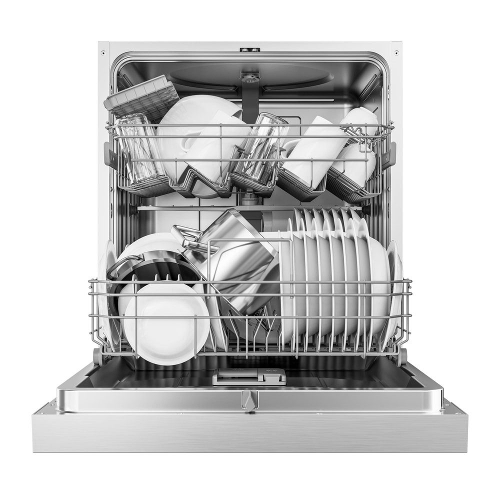 Midea teilintegrierbarer Geschirrspüler MDWES1433DSS-RB