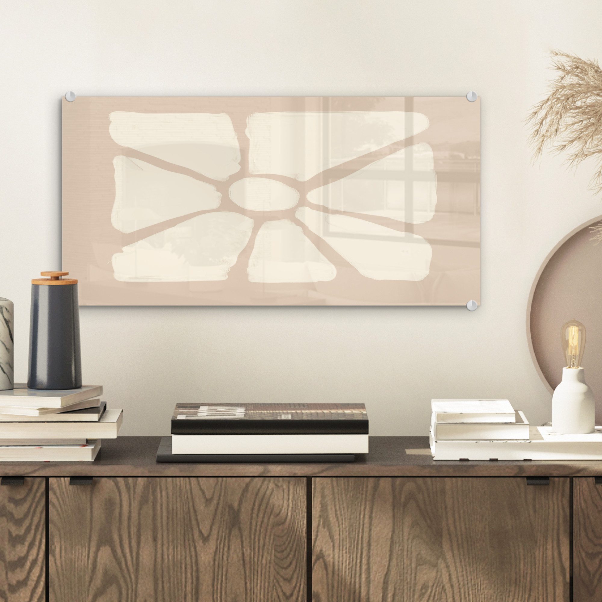 MuchoWow Acrylglasbild Blumen - Pastell - günstig online kaufen