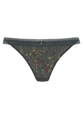 LASCANA Tanga Jasmin in floraler Optik