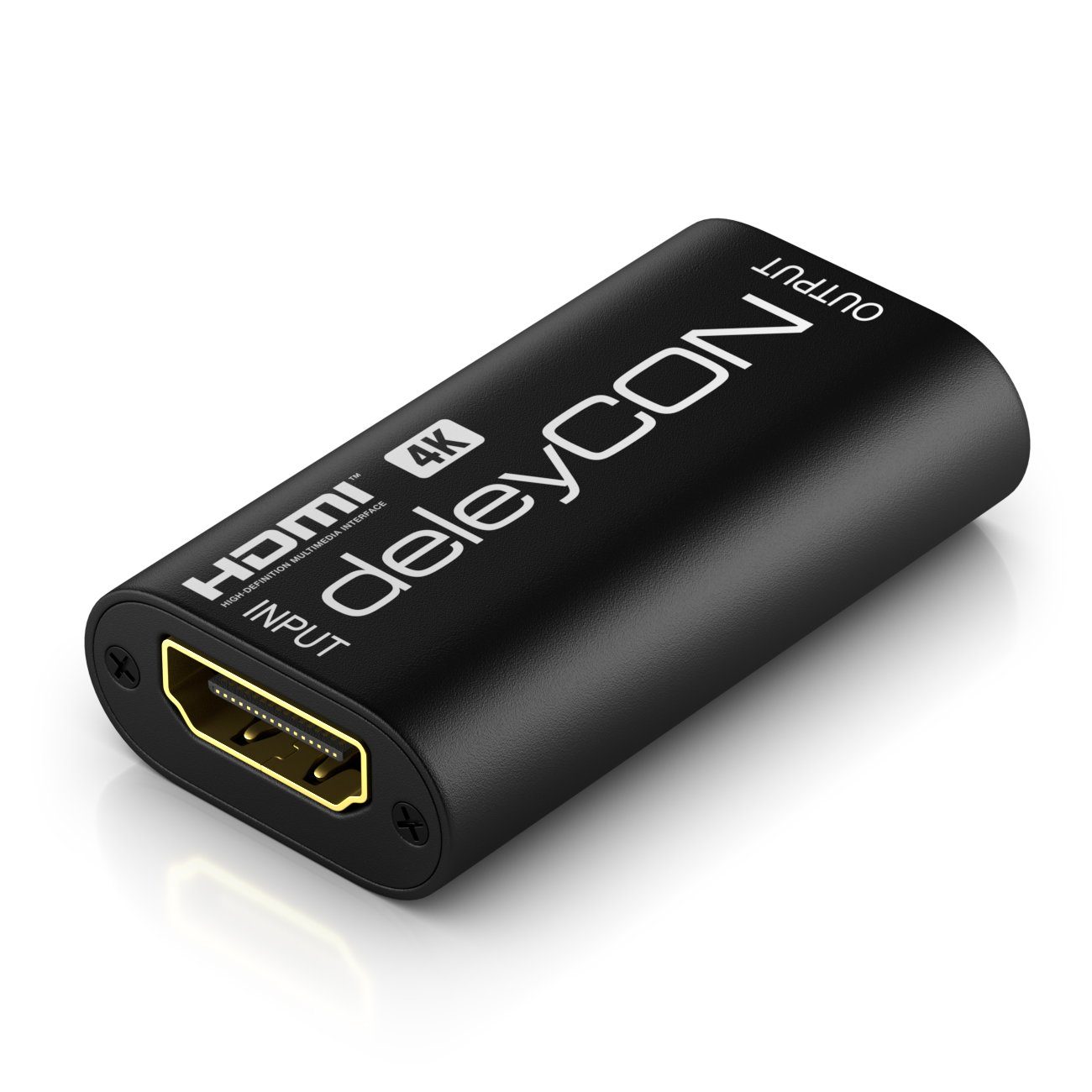 deleyCON deleyCON HDMI Repeater Signal Verstärker HDMI Verstärker 4k@30Hz UHD HDMI-Kabel