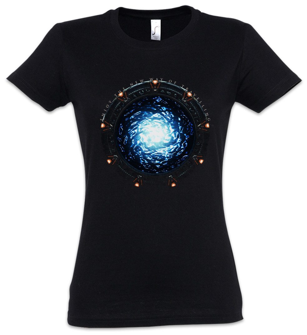 Urban Backwoods Print-Shirt Star Portal Damen günstig online kaufen