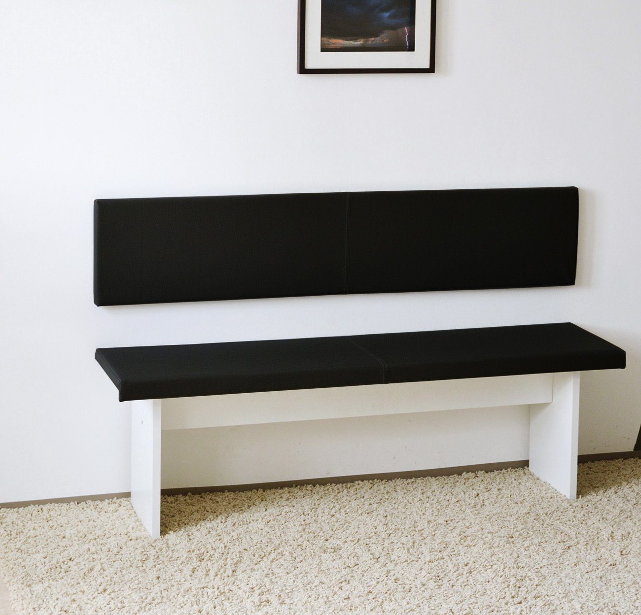 Lycce Kopfstütze XXL Wandkissen mit Montage-Set günstig online kaufen
