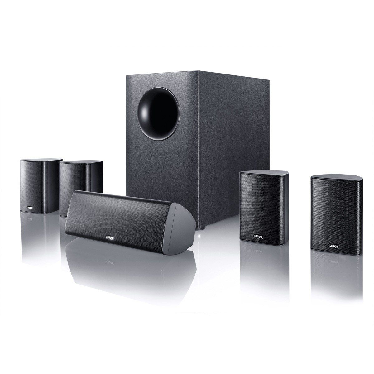 CANTON Movie 165 schwarz 5.1 Lautsprecher System 5.1 (Keine, 480.0 W)