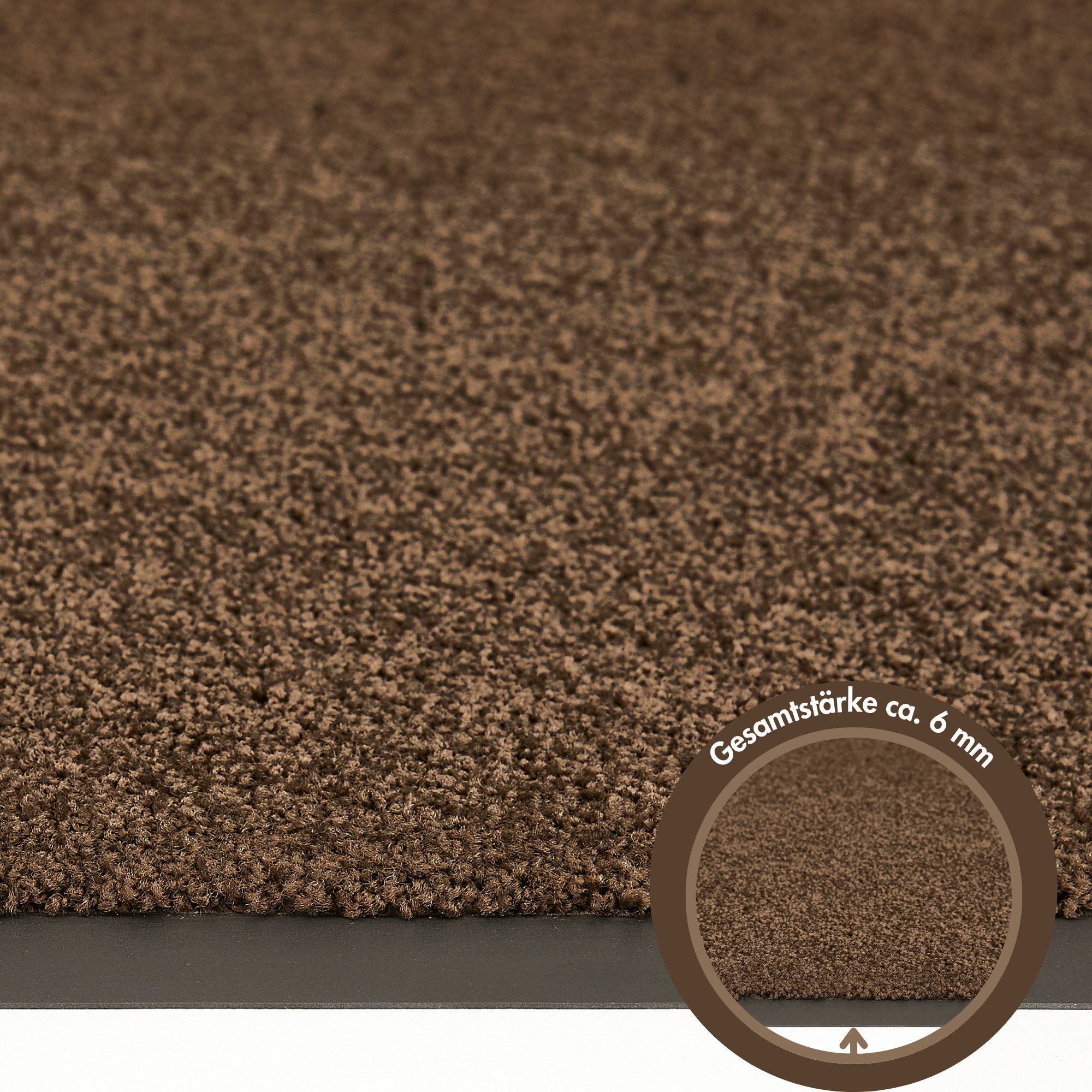 Andiamo Fußmatte Verdi, Made in Netherlands, rechteckig, Höhe: 6 mm, Schmutzfangmatte, Eingangsmatte, rutschfest, strapazierfähig