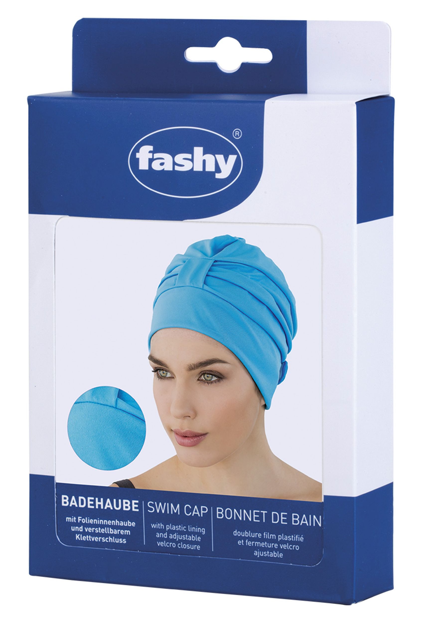 Fashy Badekappe Fashy - Badehaube Badekappe Bademode Damen Türkis 3473-52
