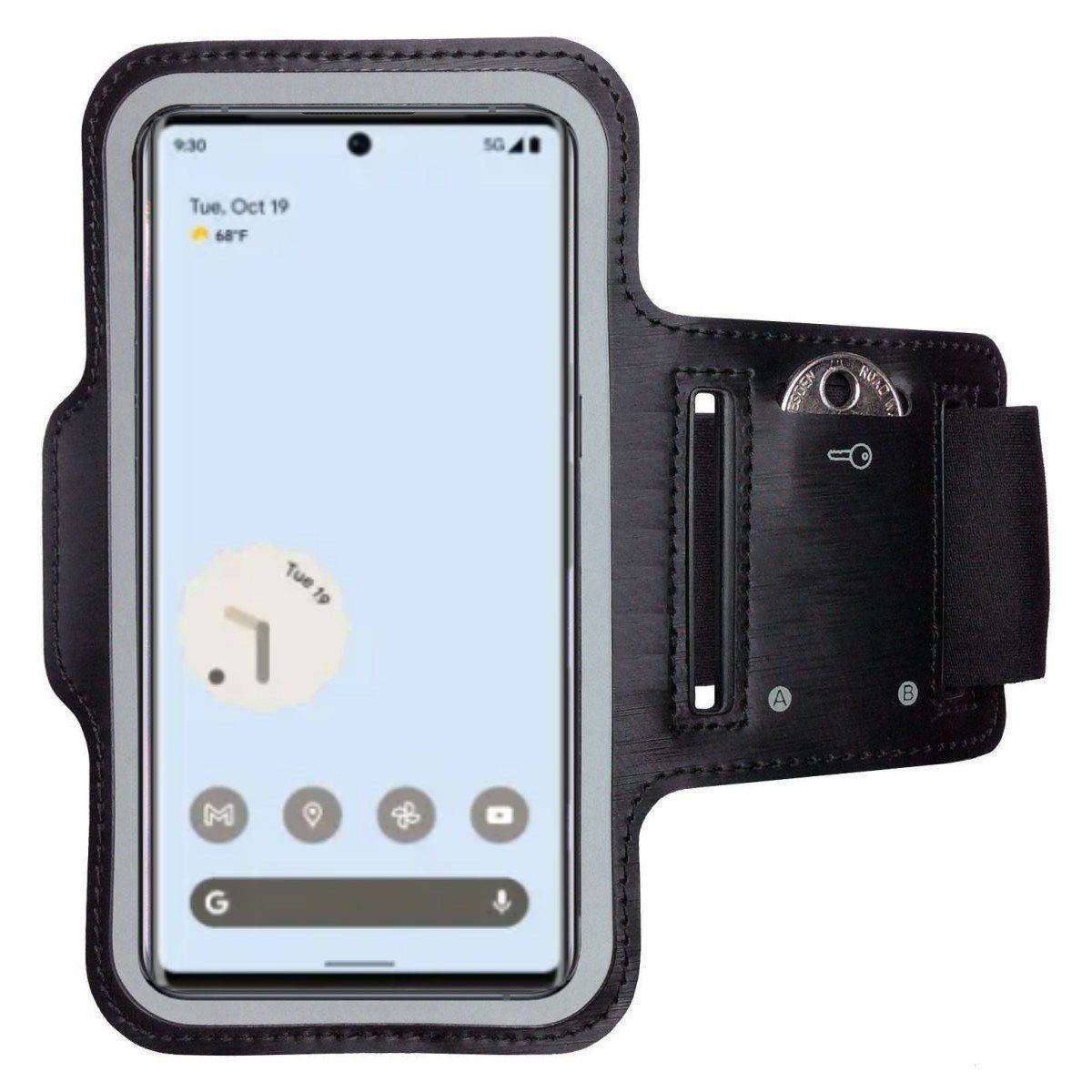 CoverKingz Handyhülle Sportarmband für Google Pixel 7 Sport Fitness Armband Hülle Laufhülle, Sport Schutzhülle Schlüsselfach Handyhülle Jogging Schutztasche Etui