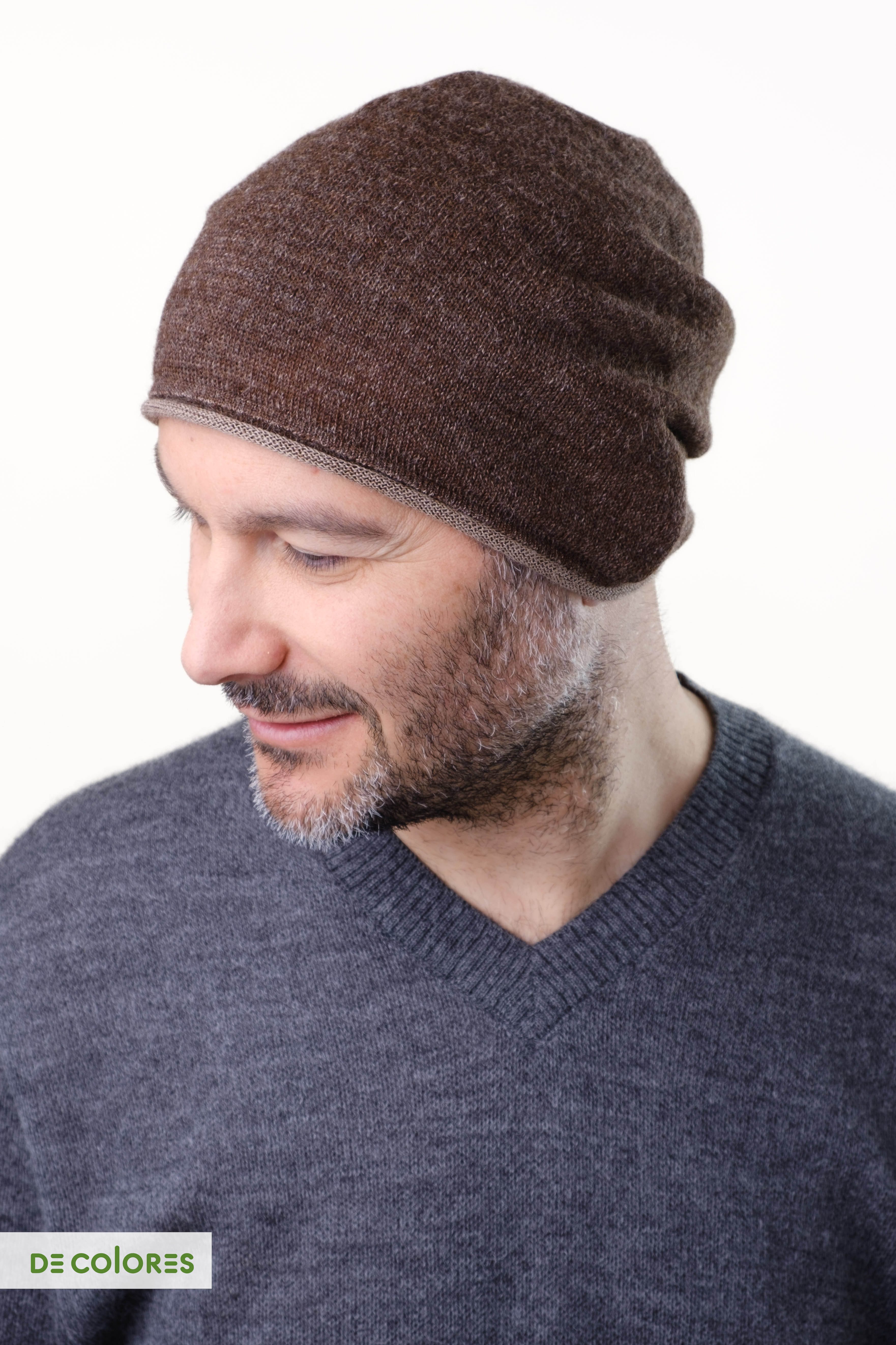 Beanie aus Baby Alpakawolle