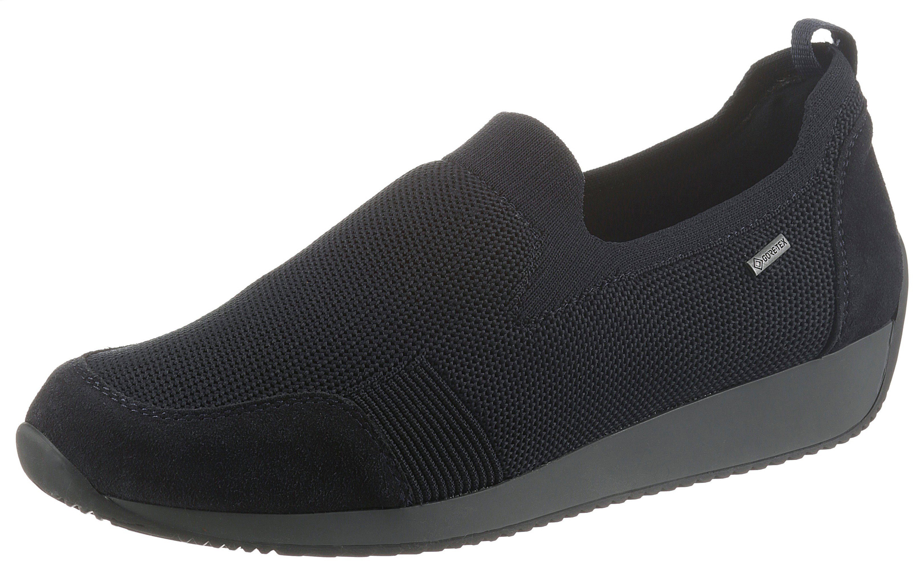 Sneaker LISSABON Gore-Tex dunkelblau Ara Slip-On mit