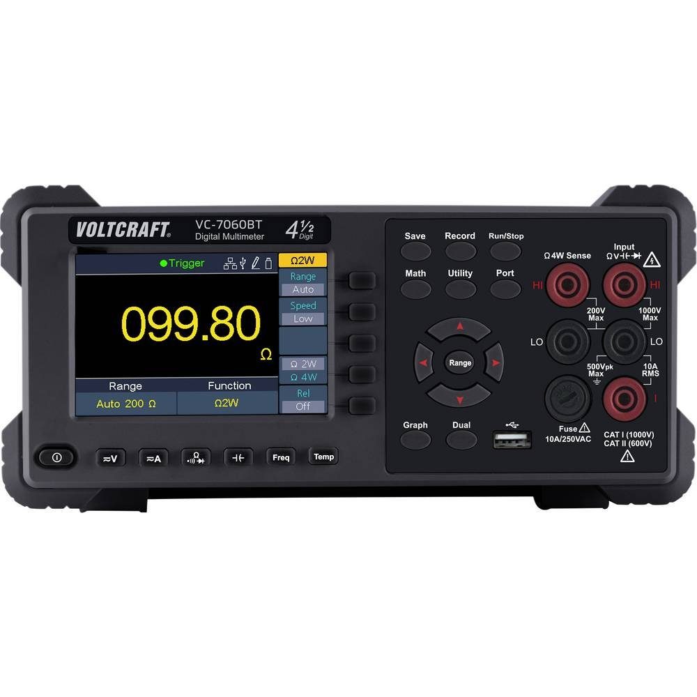 VOLTCRAFT Multimeter Tisch-Multimeter VC-11015335, Datenlogger