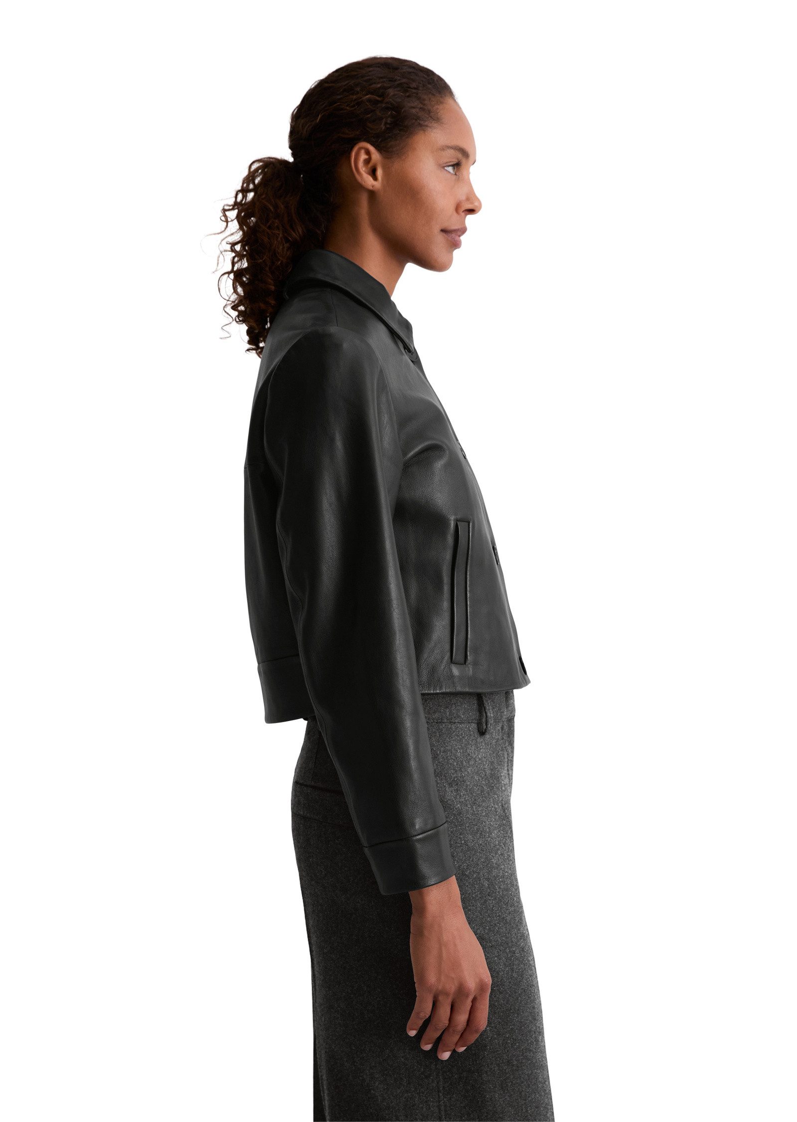 Marc O'Polo Outdoorjacke mit Shirt-Details günstig online kaufen