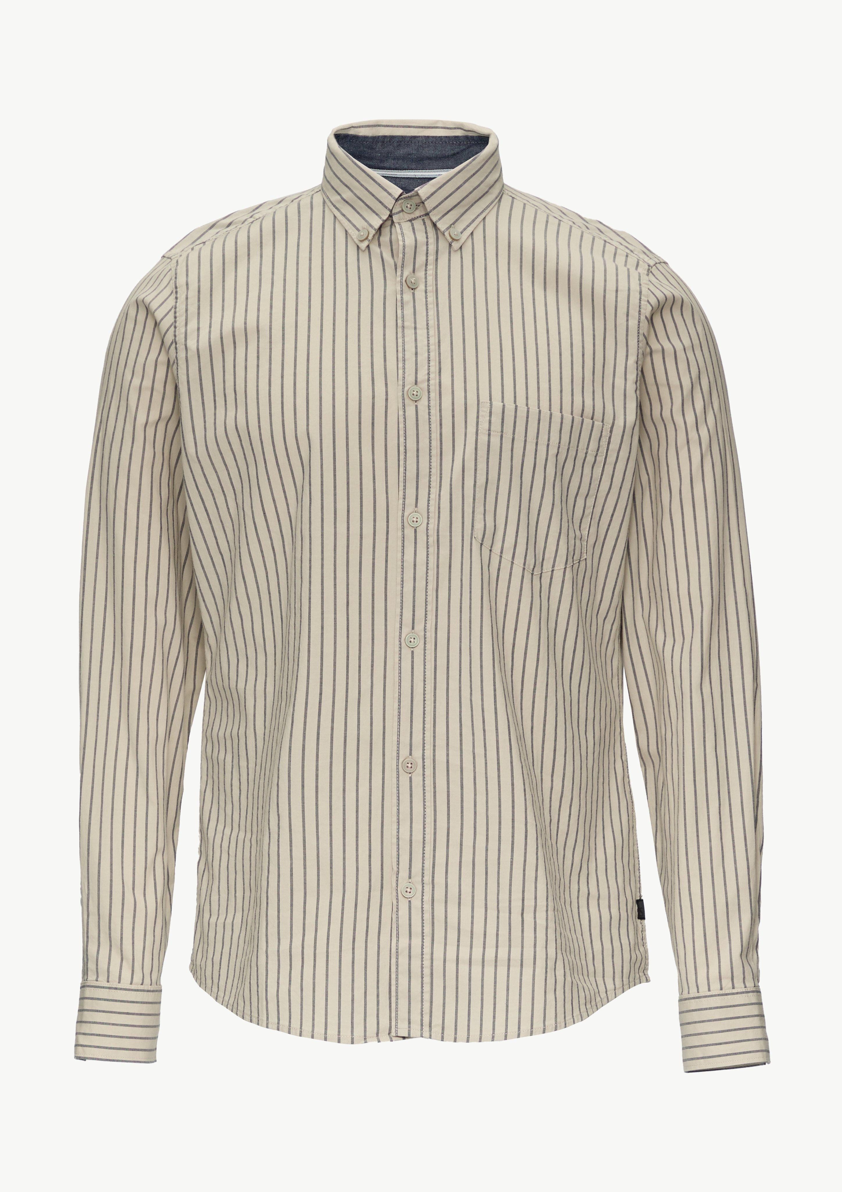 s.Oliver Langarmhemd Slim Fit: Hemd aus günstig online kaufen