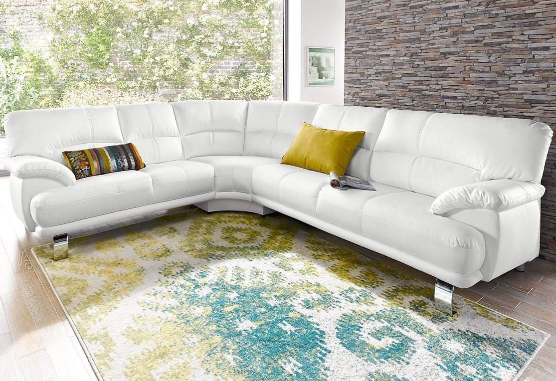 TRENDMANUFAKTUR Ecksofa "Cecilia in italienischem Design, modern und komfor günstig online kaufen