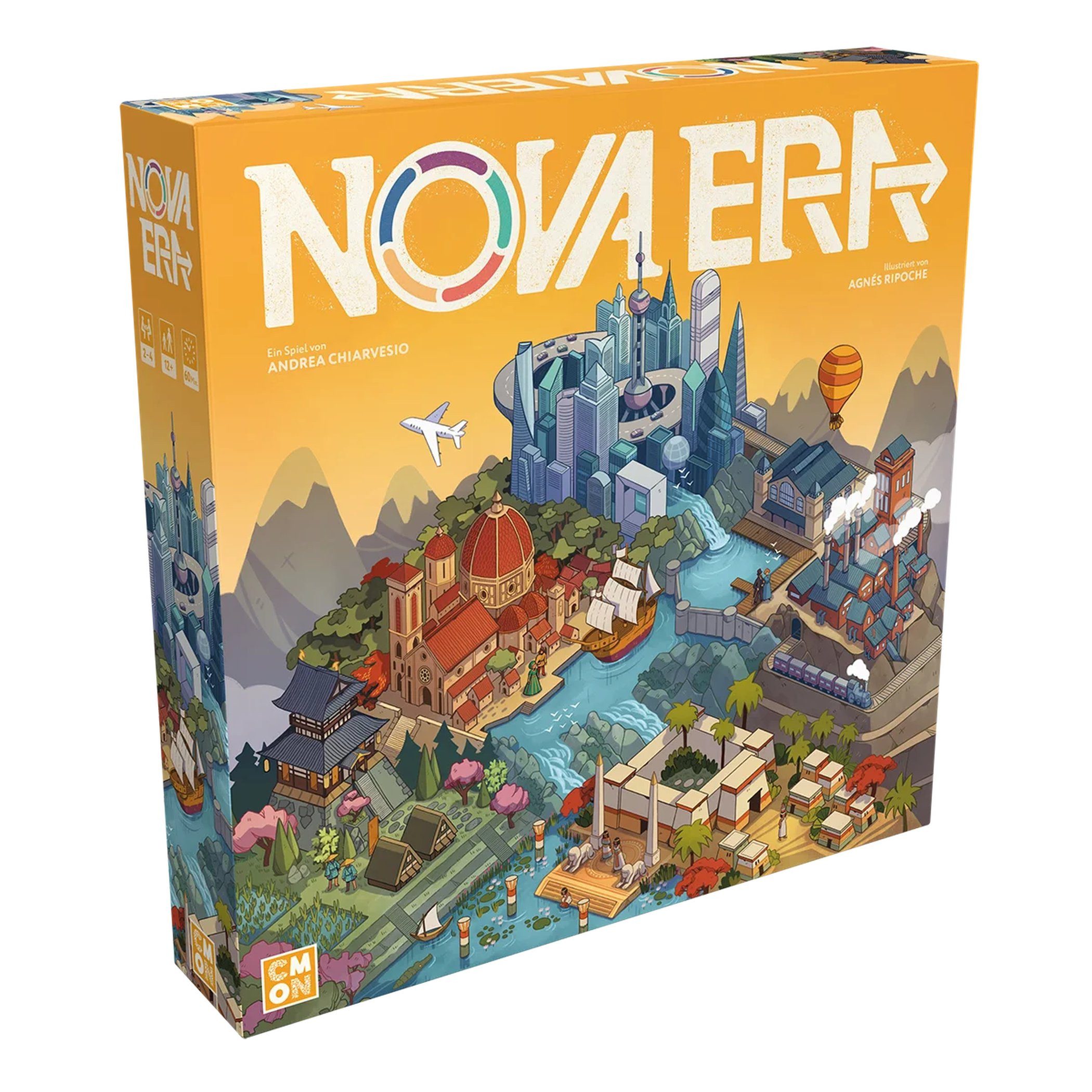 Spiel Nova Era Brettspiel CMON Zivilisation Aufbau Strategie