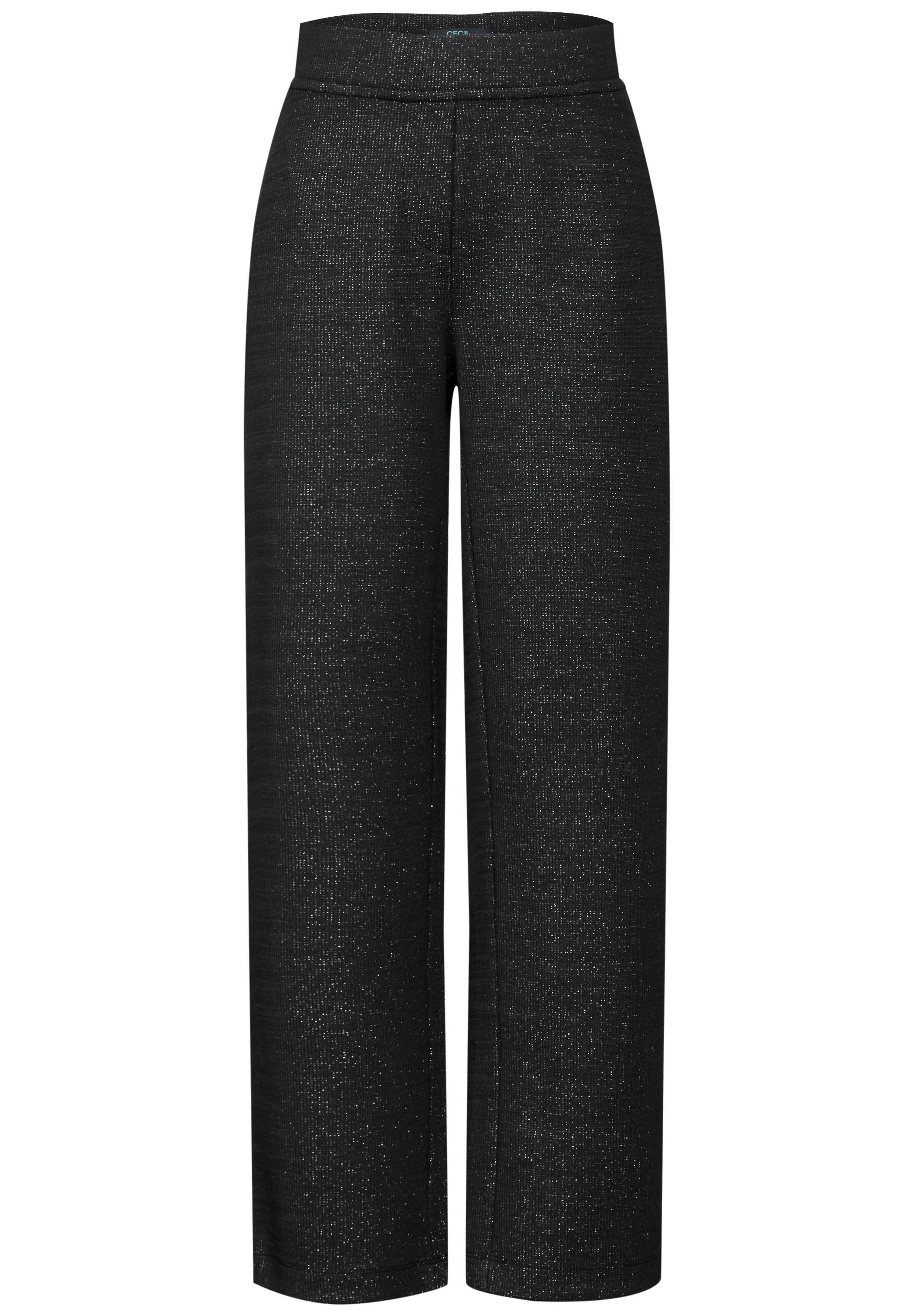 CECIL Palazzohose - Hose mit Glitzer-Details günstig online kaufen
