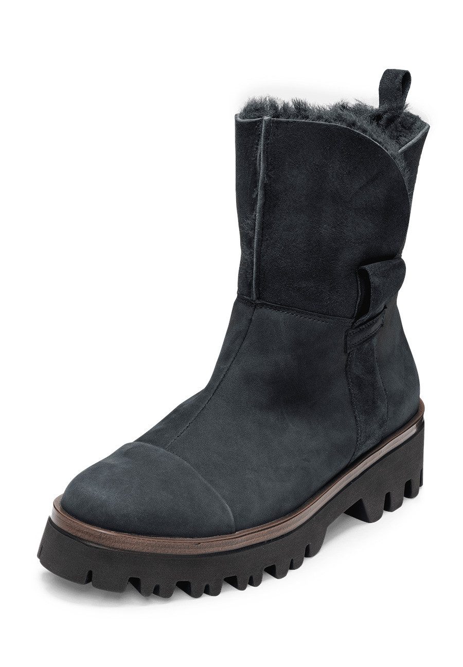 vitaform Damenschuhe Stiefelette Nubukleder Stiefelette günstig online kaufen