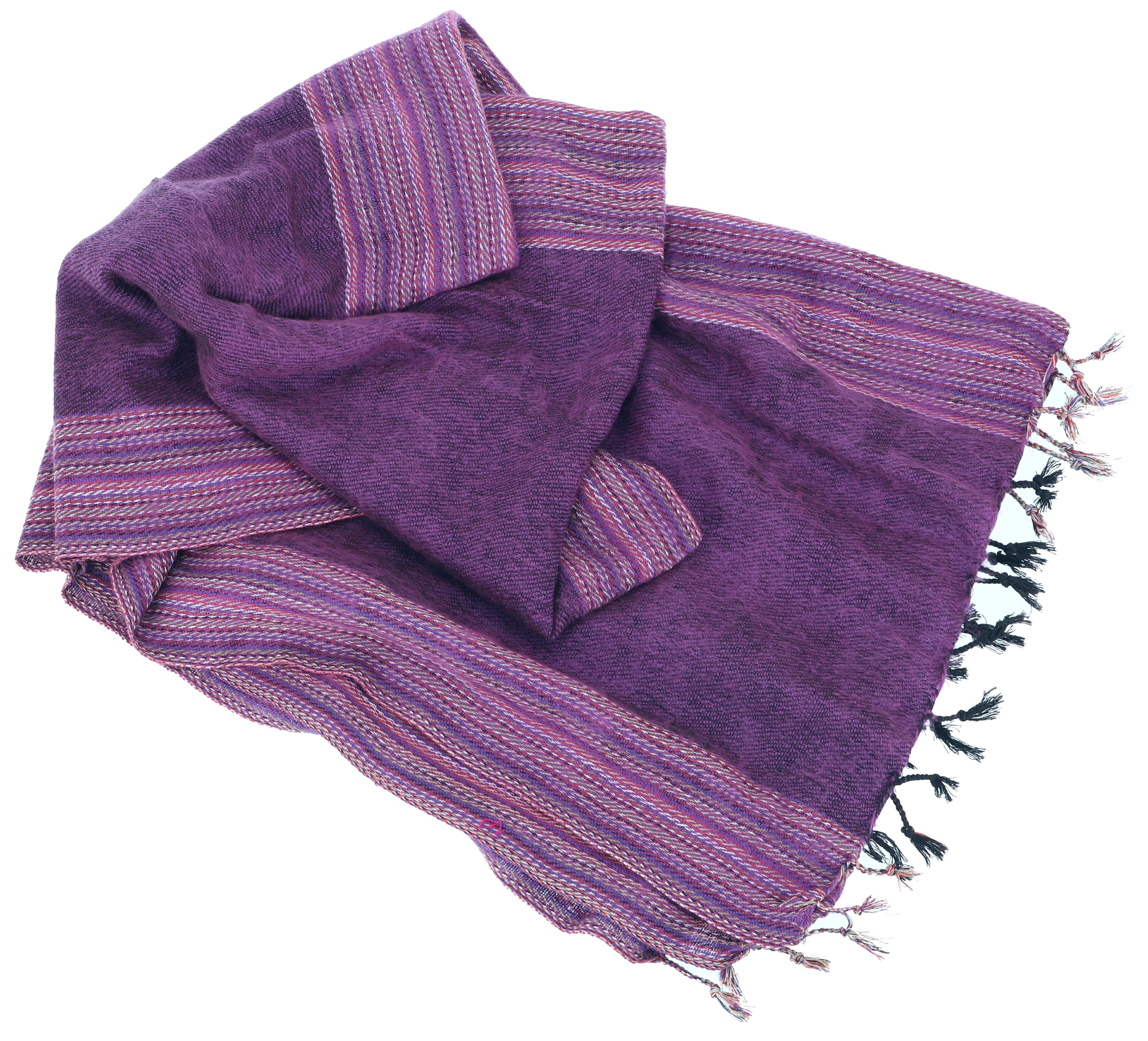 Guru-Shop Halstuch Weicher gestreifter Goa Schal Stola,..