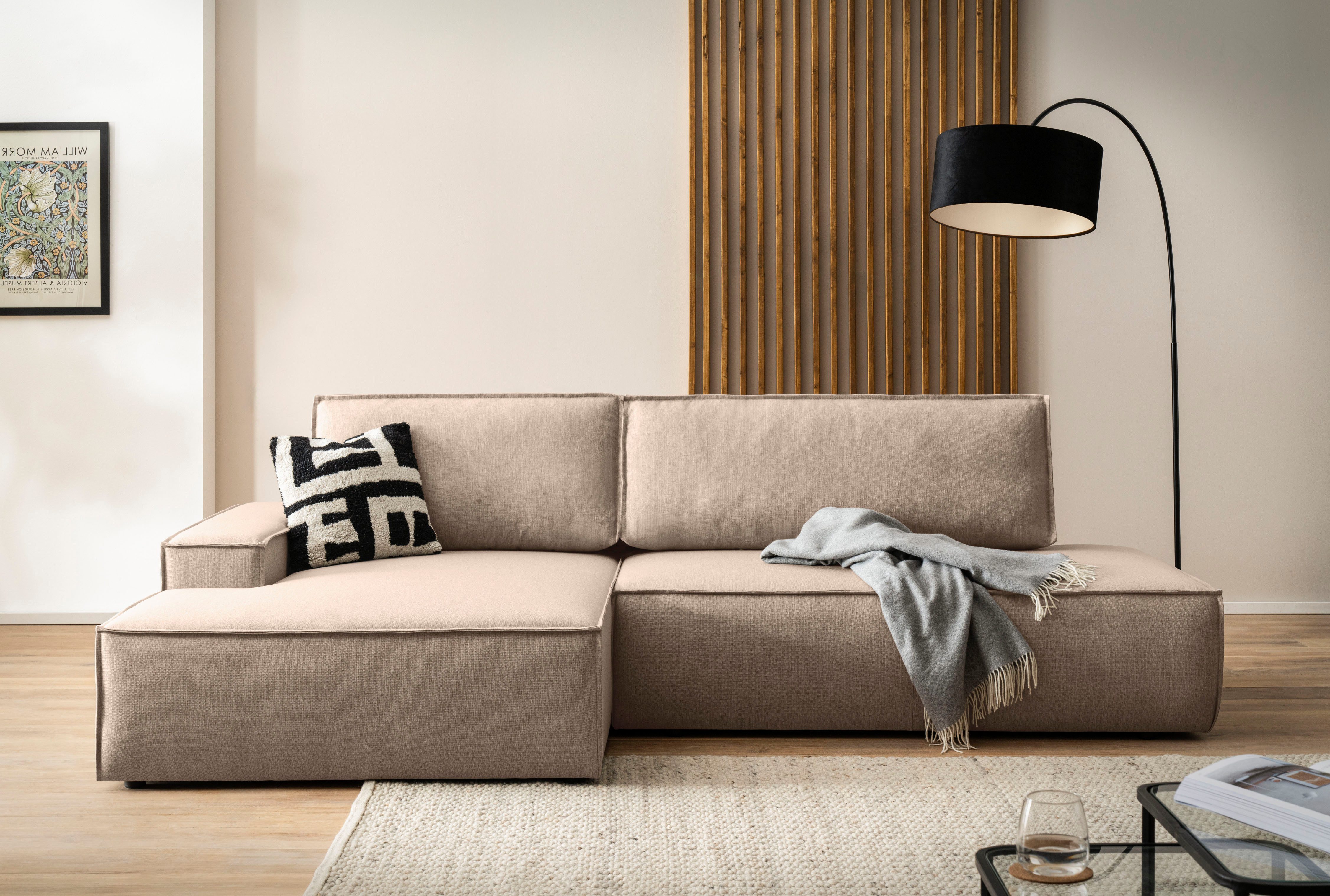 Home affaire Ecksofa SHERWOOD, Schlafsofa in günstig online kaufen