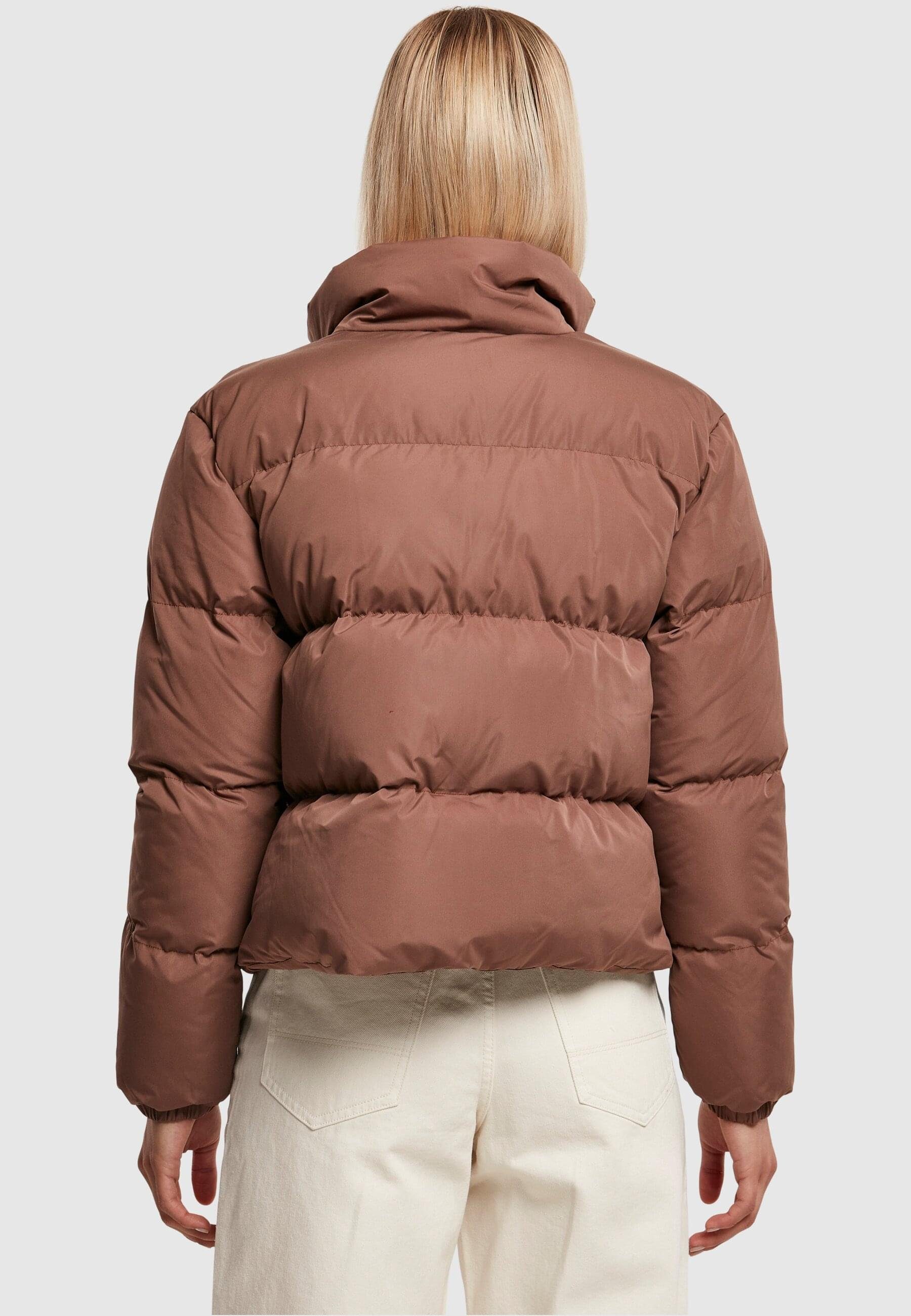 URBAN Short Puffer bark Damen Jacket CLASSICS Ladies Peached (1-St) Winterjacke