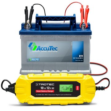 TROTEC PBCS 10A, Universal-Ladegerät Autobatterie-Ladegerät (Winterlademodus)