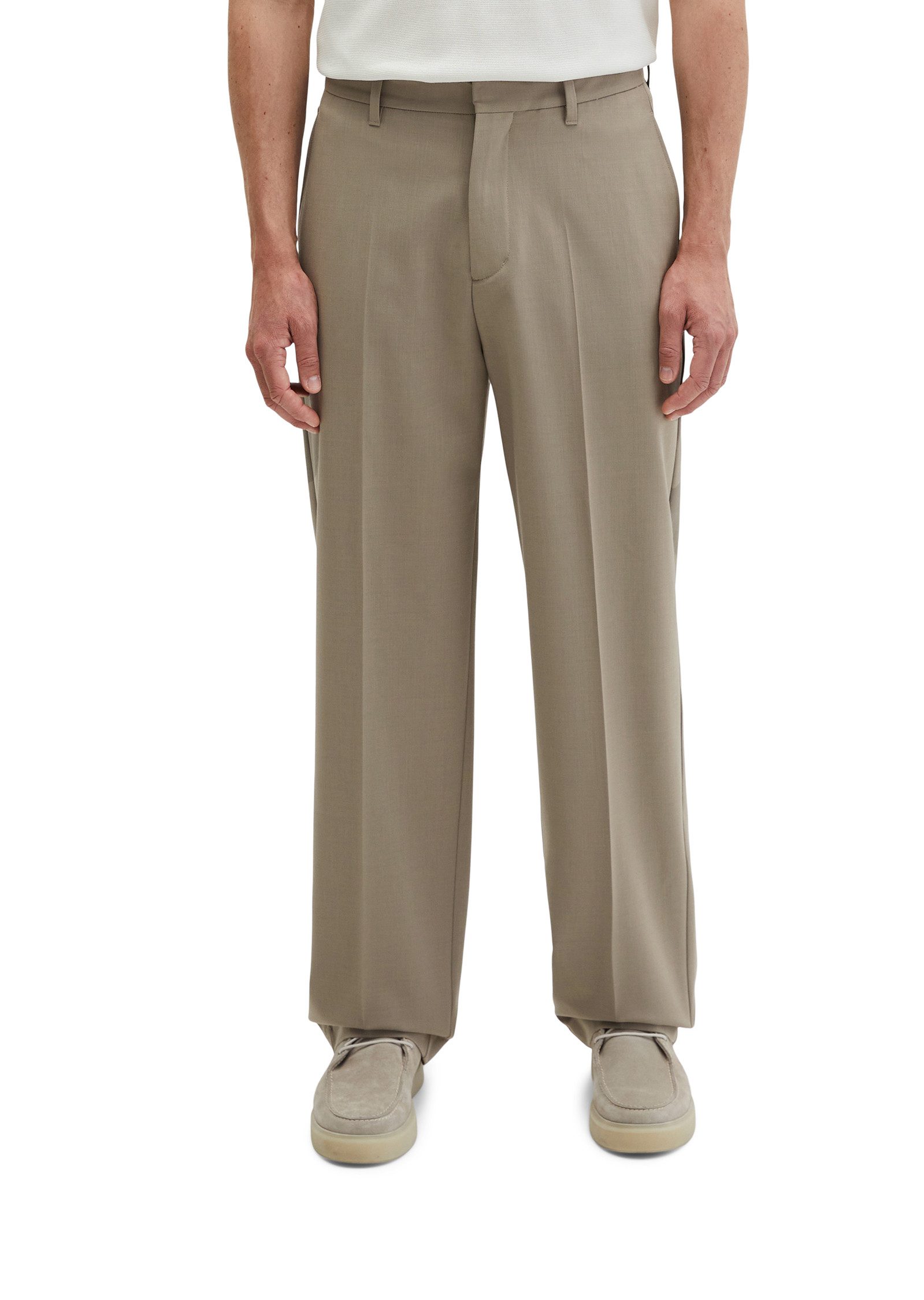Marc O'Polo Stoffhose DFB Travel Collection Model: MOSSBO, aus leichtem Technical Wool Blend