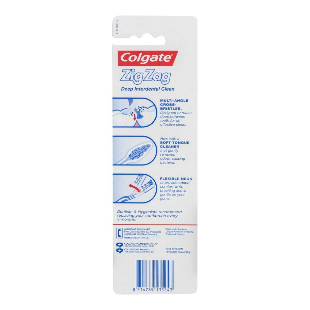 Colgate Zahnbürste Cepillo Zig Zag 2 + 1
