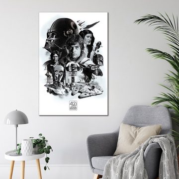PYRAMID Poster Star Wars 40th Anniversary Poster Montage 61 x 91,5 cm