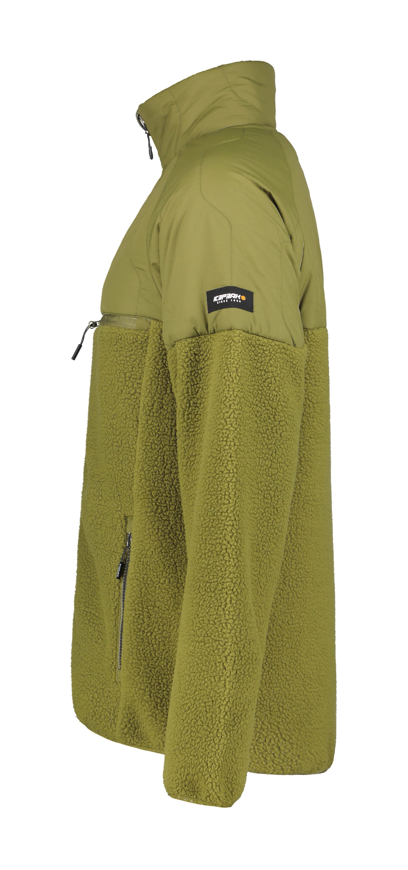 Icepeak Fleecejacke MANTON mit Reißverschlusstaschen, für Erwachsene, aus Polyester