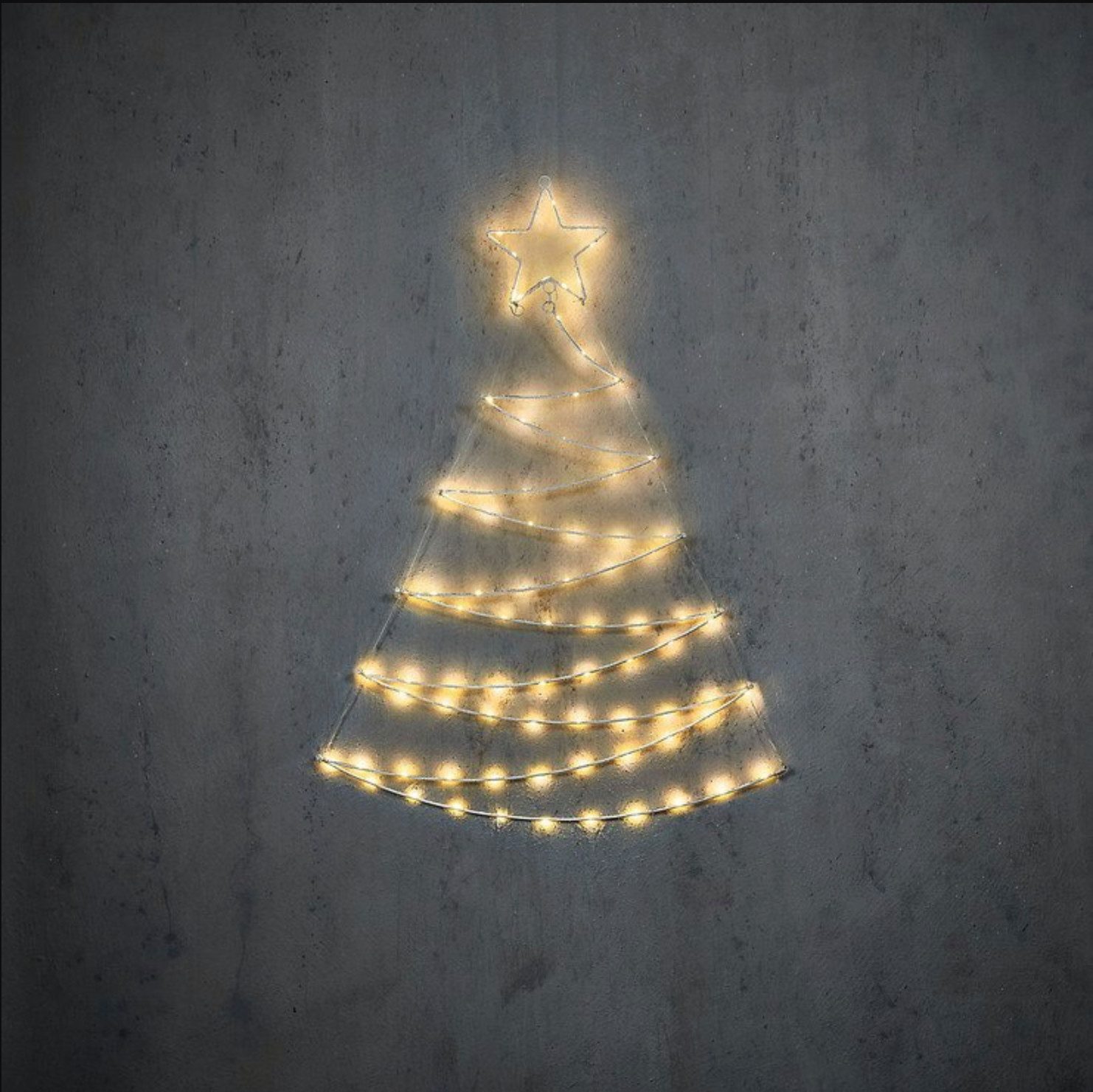 edelman LED Baum Luca Lighting Wanddeko, LED fest integriert