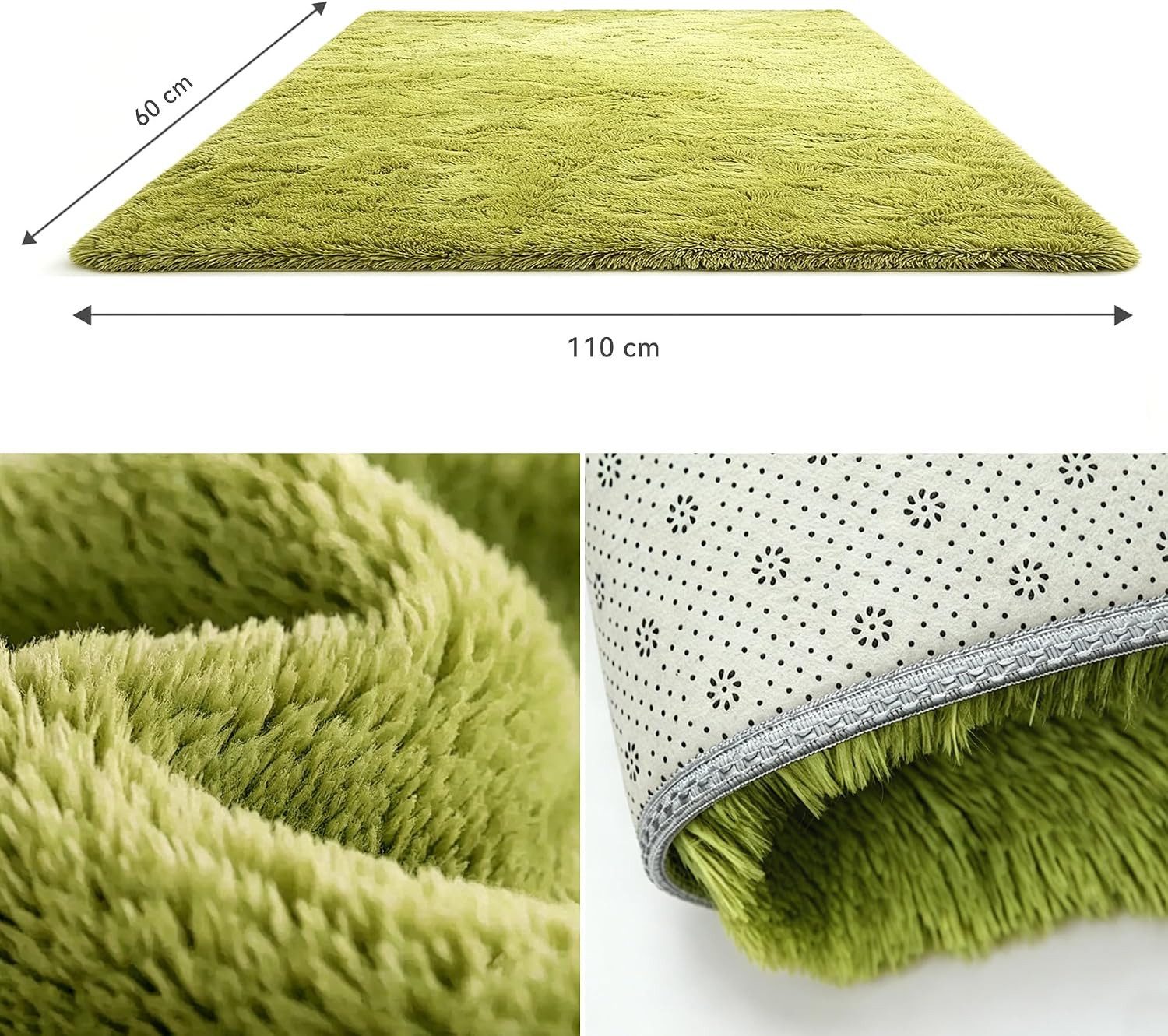 MCC direct Hochflor-Teppich Hochflor-Teppich – luxuriöser Flauschteppich - 7 Größen & 7 Farben – Bild 2 von 4