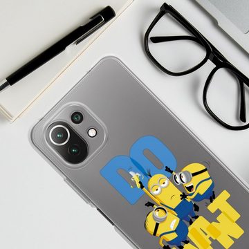 DeinDesign Handyhülle Minions Banane Film Minions Do Want, Xiaomi Mi 11 Lite Silikon Hülle Bumper Case Handy Schutzhülle