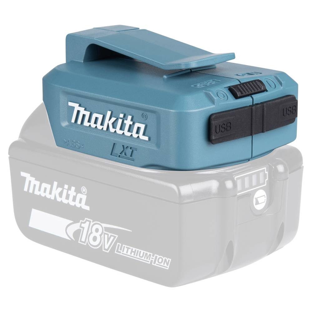 Makita Akku-USB Adapter 14.4V 18V DECADP05 Werkzeug-Akku-Ladetechnik