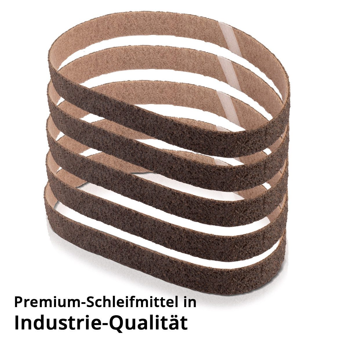 STAHLWERK Schleifpapier Schleifvlies 5er Set grobe Körnung 40 x 760 mm, (Packung, 5 St., Set)