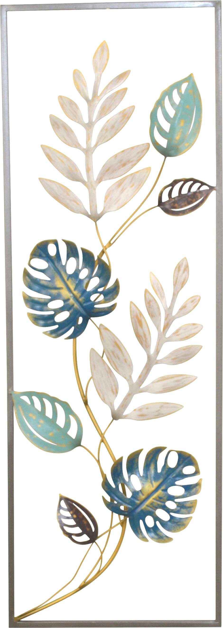 HOFMANN LIVING AND MORE Wanddekoobjekt, unterschiedlich große Blätter, mit günstig online kaufen