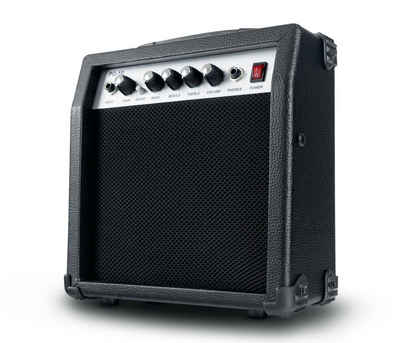 Rocktile PG-10 Gitarrenverstärker Verstärker (Gainregler mit Boostschalter, Kopfhörerausgang)