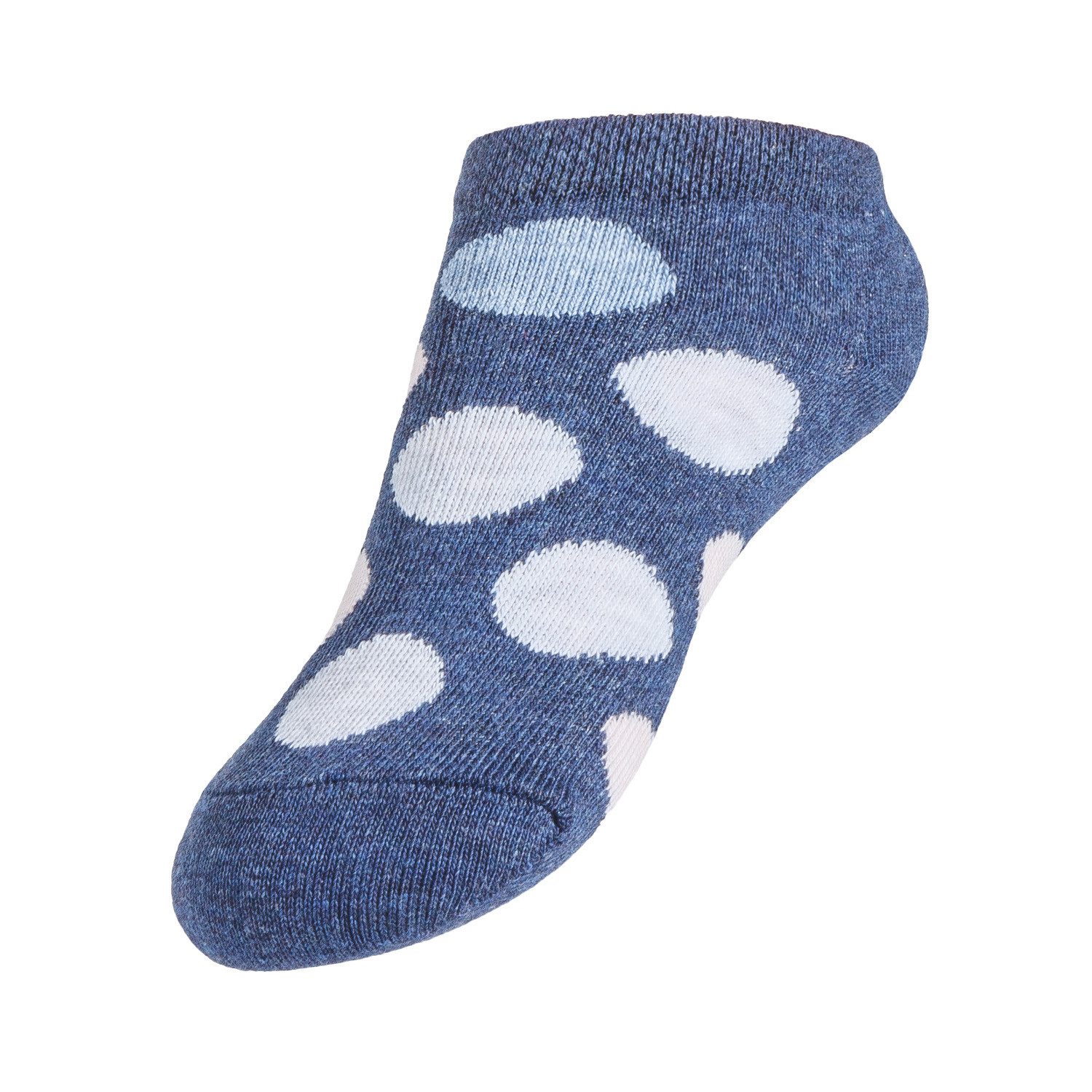 Cotton Prime® Sneakersocken DOTS & STRIPES (8-Paar) bunt gemustert mit Streifen und Punkte