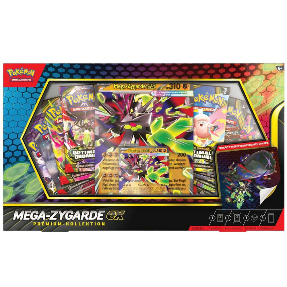 POKÉMON Sammelkarte Mega-Zygarde-ex Premium Kollektion Pokemon Sammel-Karten deutsch